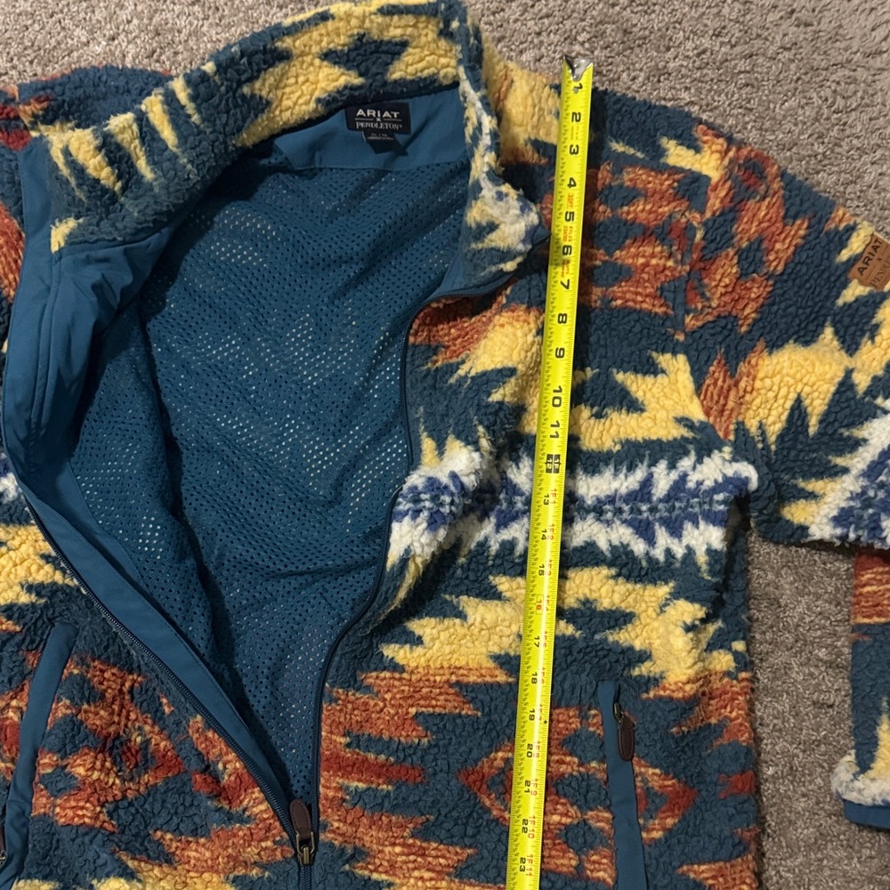 Ariat Blue and Yellow Jacket